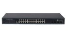 24 port comxus switch with 4 sfp port front image