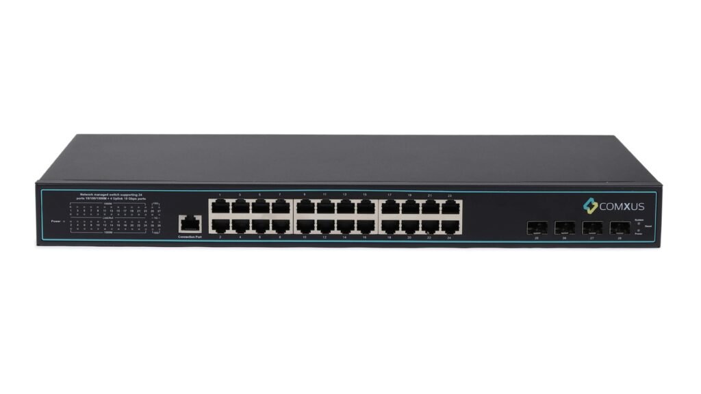 24 port front