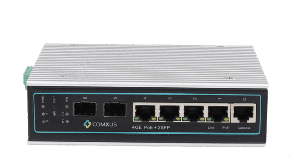 4 Port industrial grade poe ethernet switch