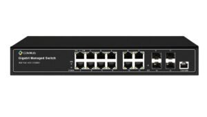 8 Port Poe Switch with 4 sfp