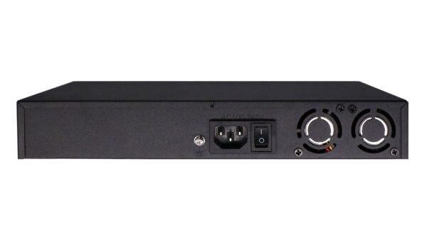 8 Port Poe Switch with 4 sfp back