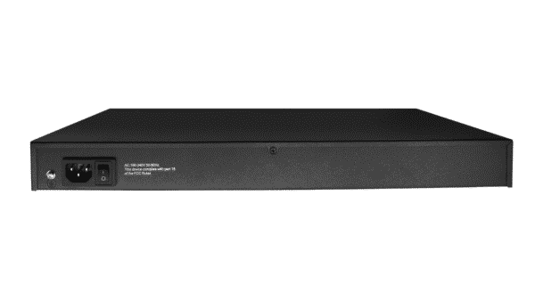 comxus 16 port l2 switch with 2 sfp port back image