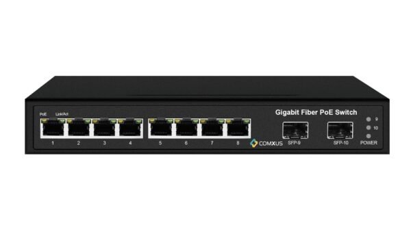 Comxus 8 port Network poe switch