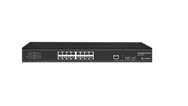 Comxus 16 port network managed switch with 2 sfp port