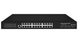 24 Port Managed Switch With 4 10G Uplink SFP