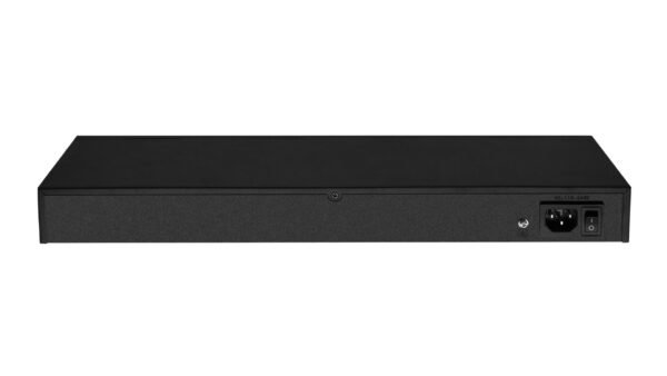 Comxus 24 port network switch with 4 sfp uplink port back