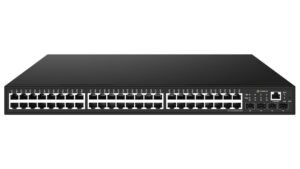 Comxus 48 port network l3 switch with front panel