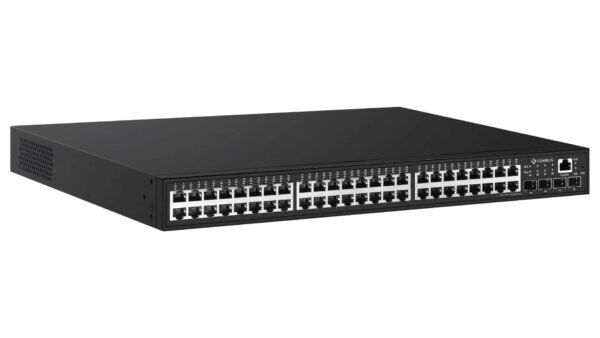 Comxus 48 port network l3 switch with side 1panel