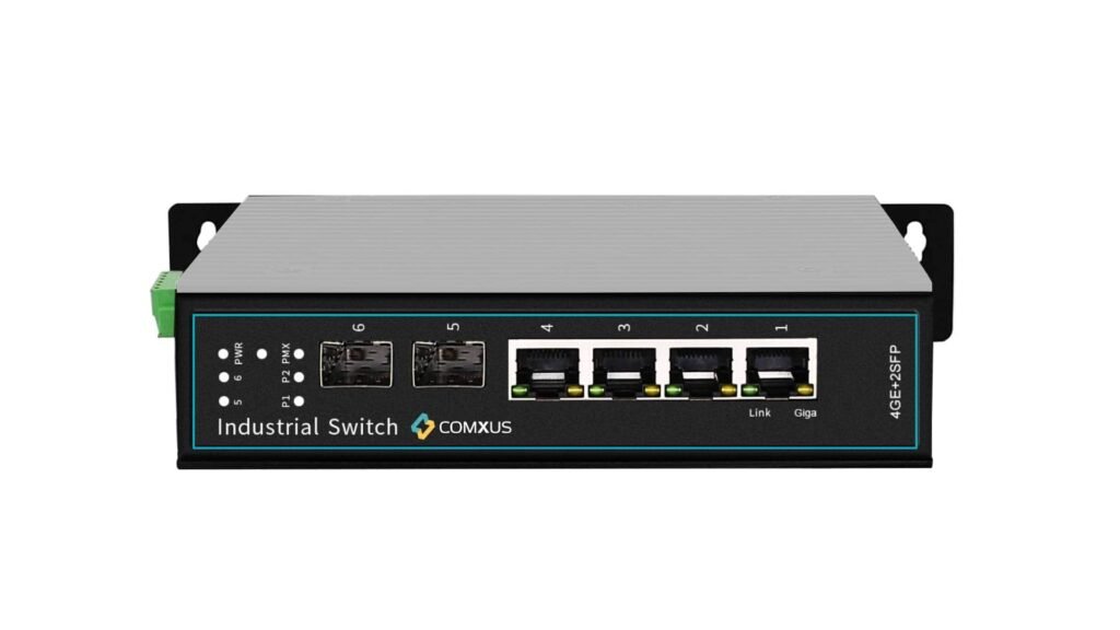 Comxus 4 Port Industrial Grade PoE Switch