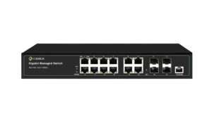 08 Port Network Managed PoE Switch with 4G Uplink SFP