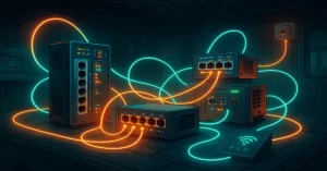 How to Select Industrial-Grade Switches Based on Port Count PoE Budget & Data Speed