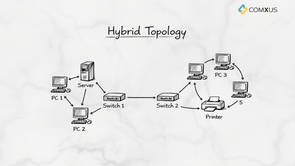 Hybrid Topology