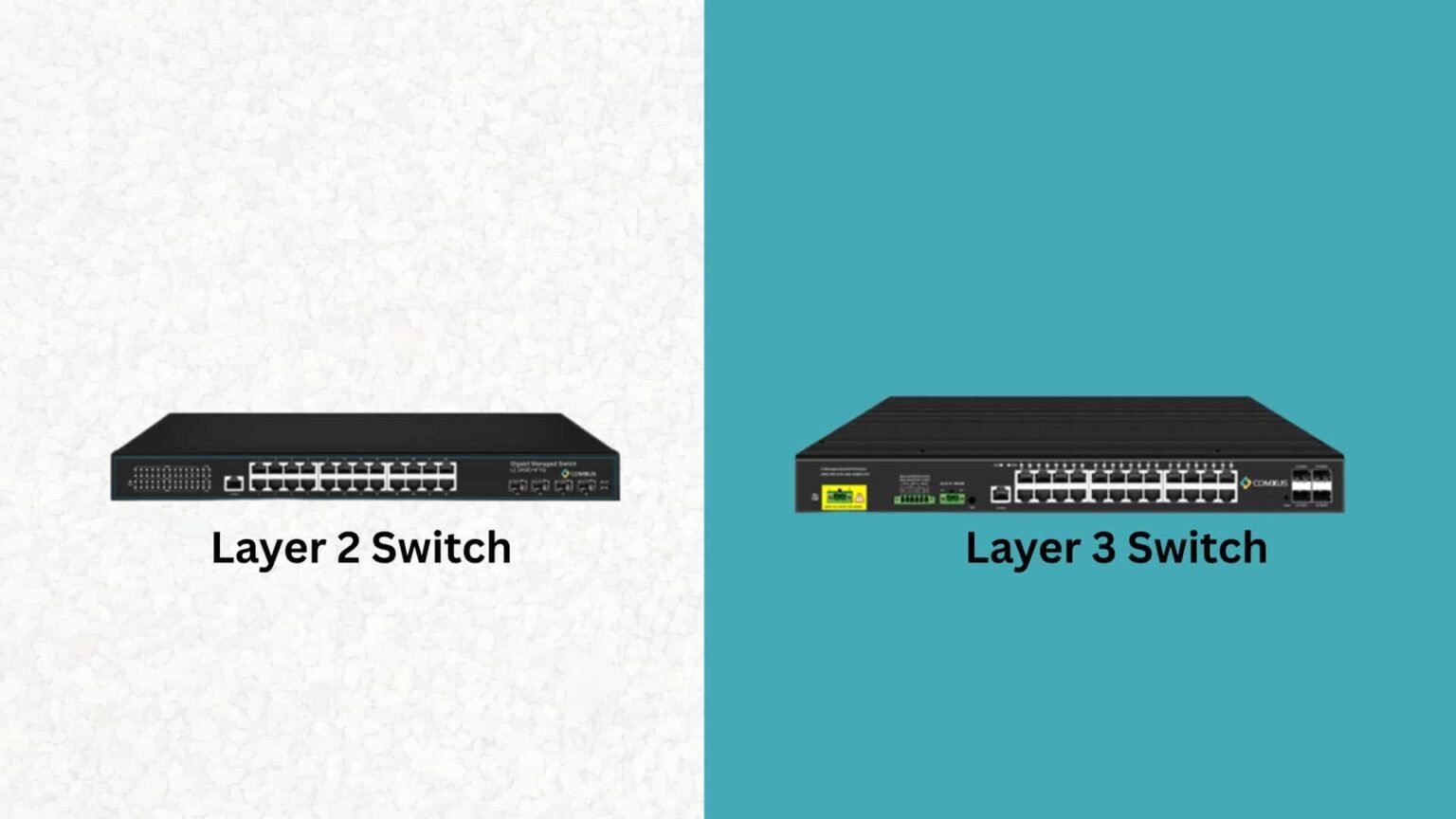 Difference Between Layer 2 and Layer 3 Switches? - COMXUS