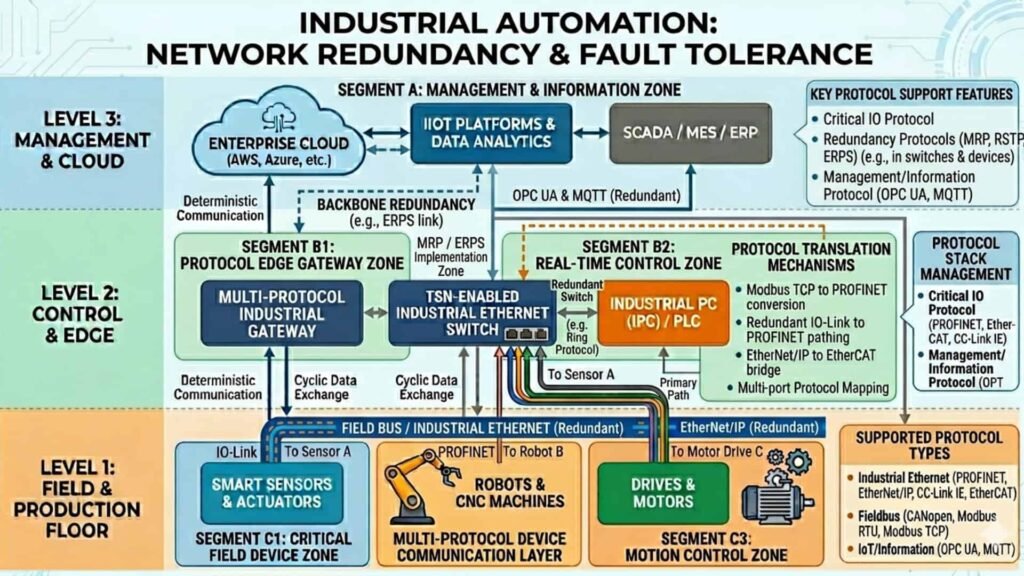 Network Redundancy in industrial network