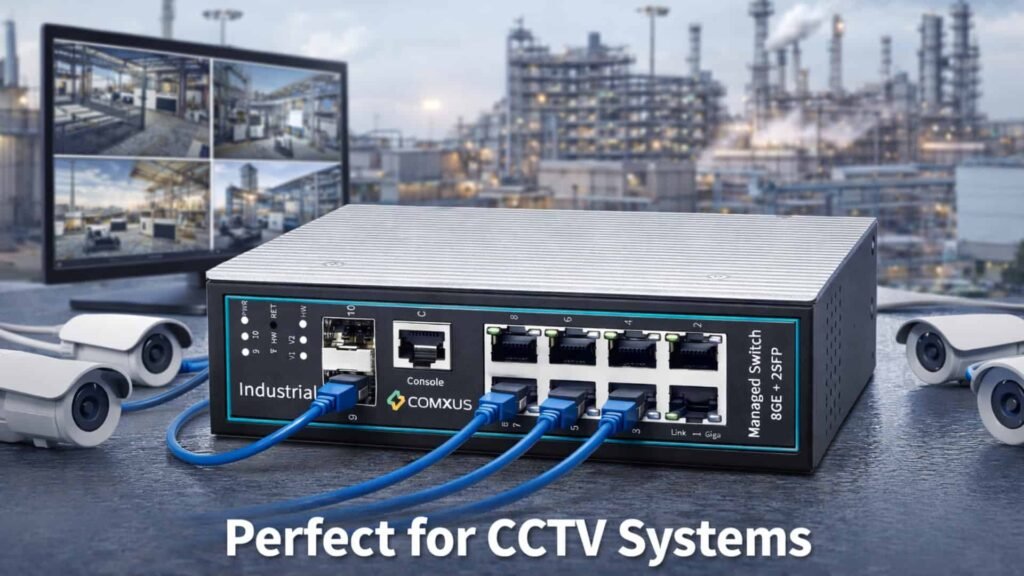 best industrail poe switch for cctv system