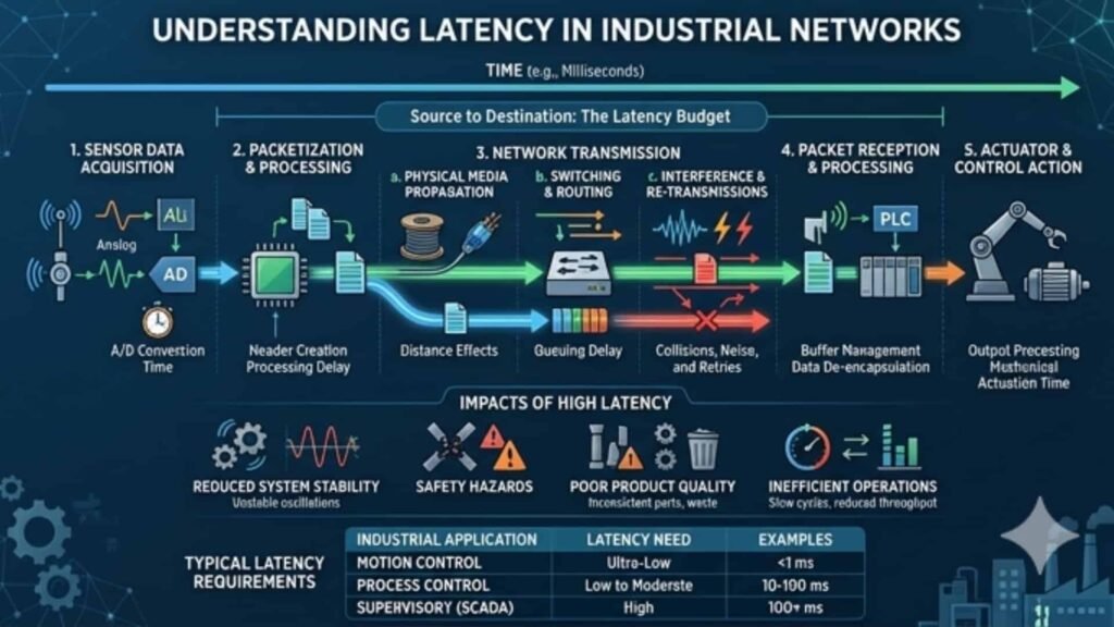 Latency in Industrial Networks