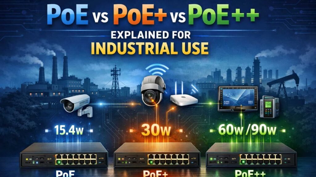 PoE Vs PoE Vs PoE++