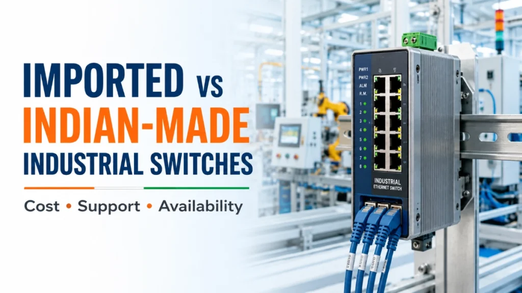 Import vs Indian-Made Industrial Switches: Cost, Support, and Availability 