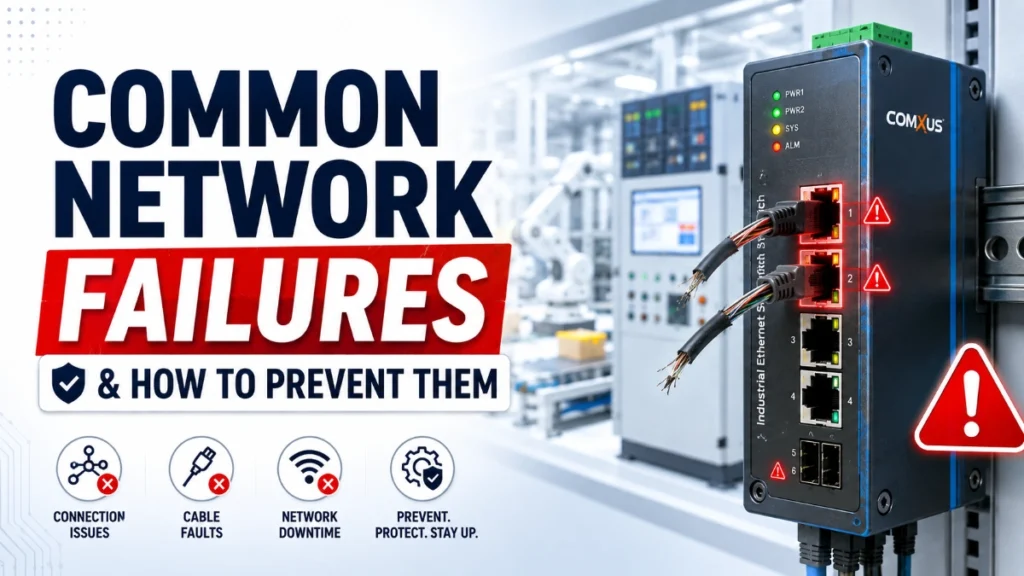 Common Industrial Network Failures and How to Prevent Them