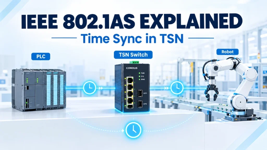 IEEE 802.1AS Explained: Time Synchronisation in TSN