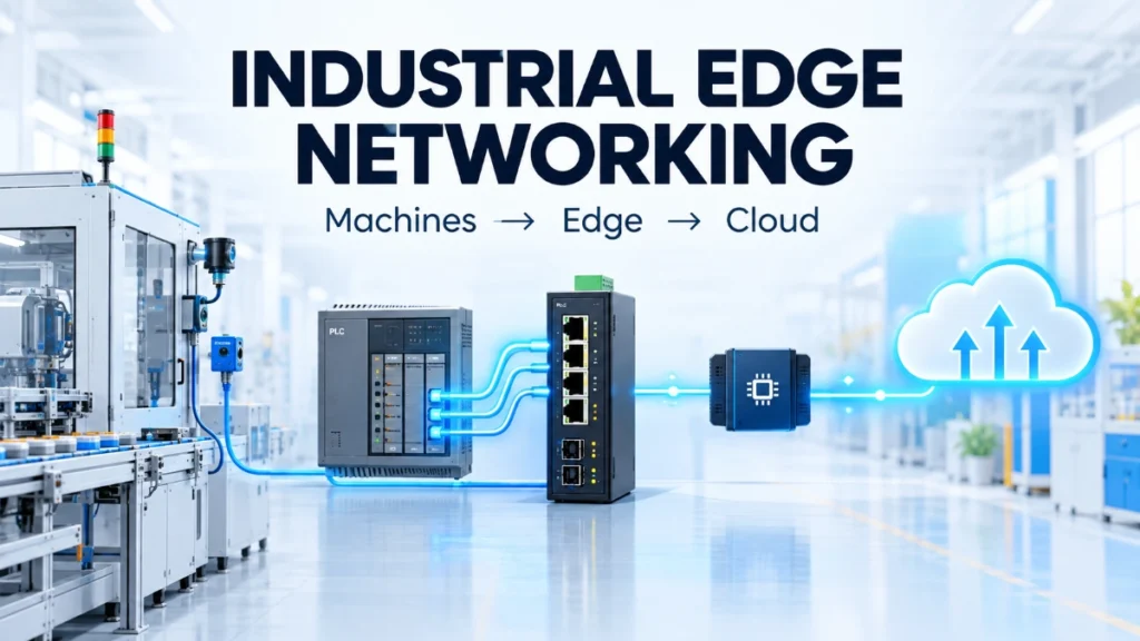 Industrial Ethernet at the Edge: Connecting Machines, IIoT and Cloud