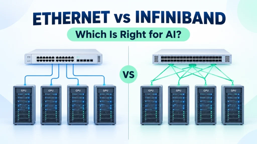 Ethernet vs InfiniBand for AI Data Centres