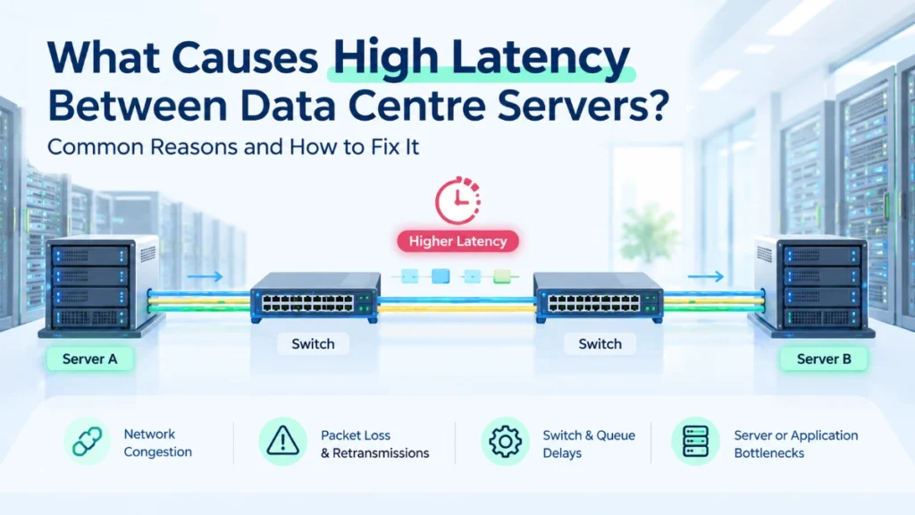 What Causes High Latency Between Data Centre Servers?