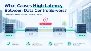 What Causes High Latency Between Data Centre Servers?